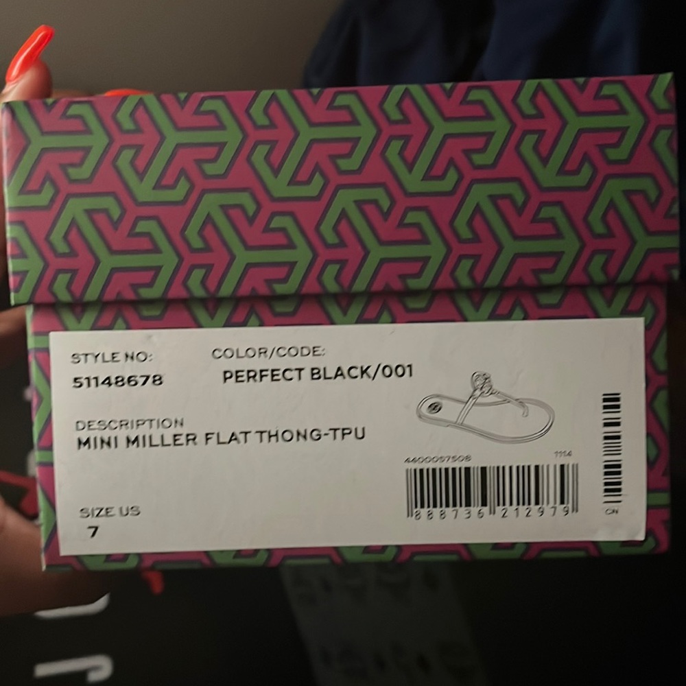 Black Tory Burch Mini Miller Black